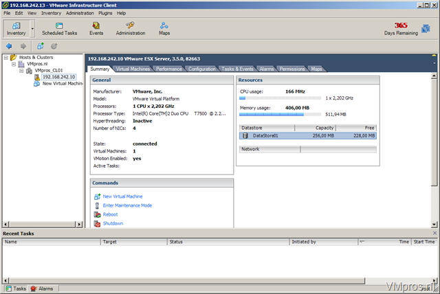 VMware: Howto setup vCenter Server 2.5 on Linux connecting to Oracle XE 10g Release 2 – Part II
