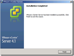 VMware: Install vCenter 4.1 on Windows 2008 R2