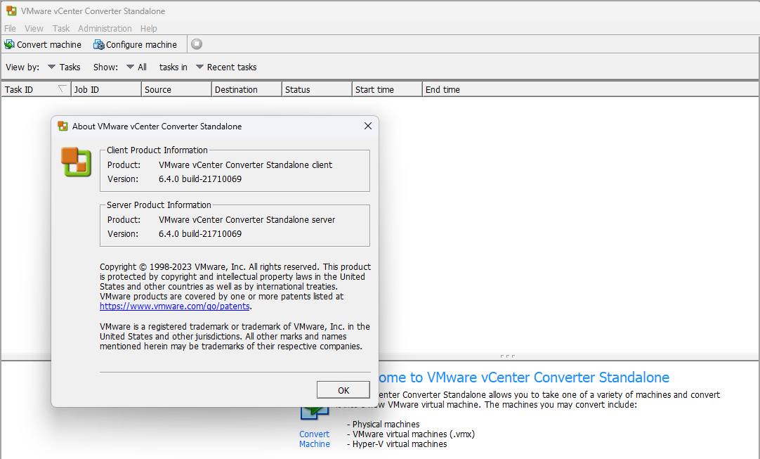 VMware: vCenter Server Converter 6.4 Released